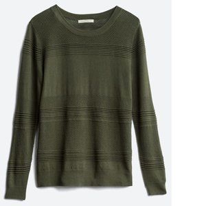 Rowan Textured Cotton Pullover - Size Small